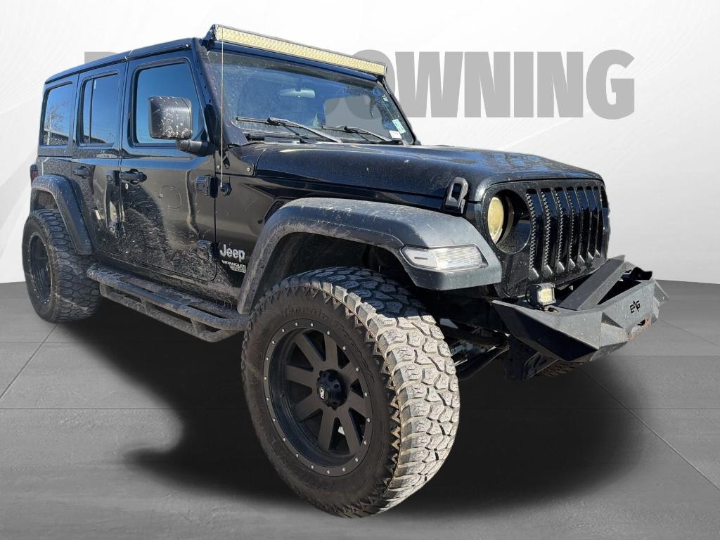 used 2019 Jeep Wrangler Unlimited car, priced at $21,472