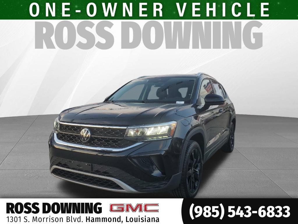 used 2023 Volkswagen Taos car, priced at $16,981