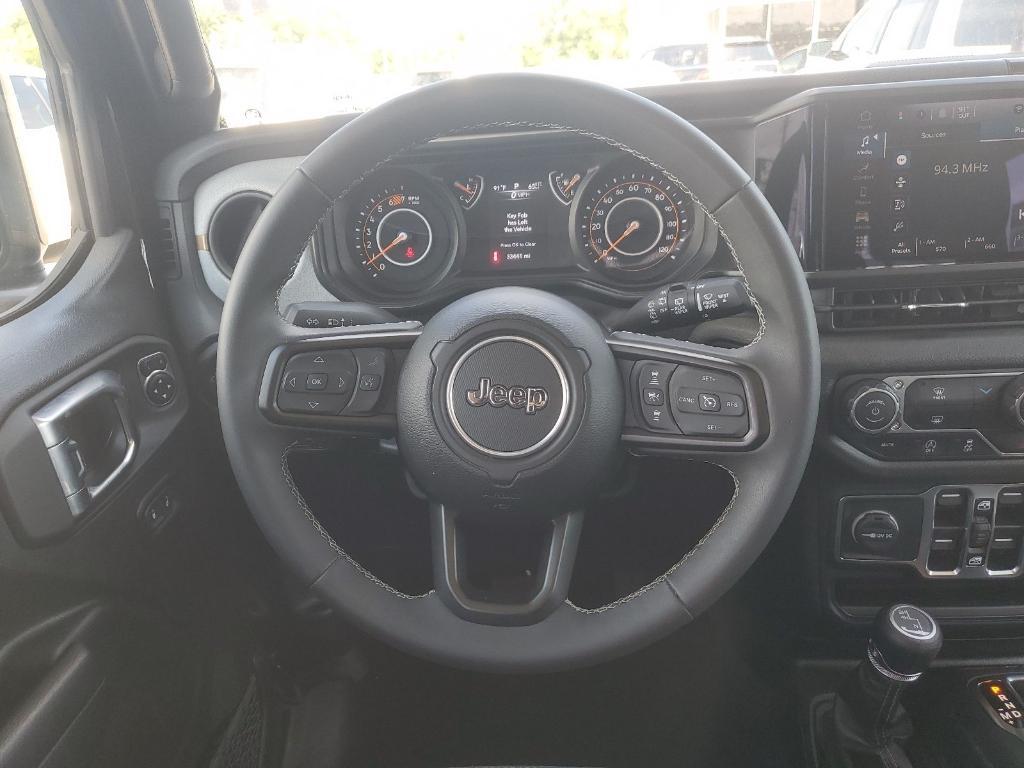 used 2025 Jeep Wrangler car, priced at $33,847