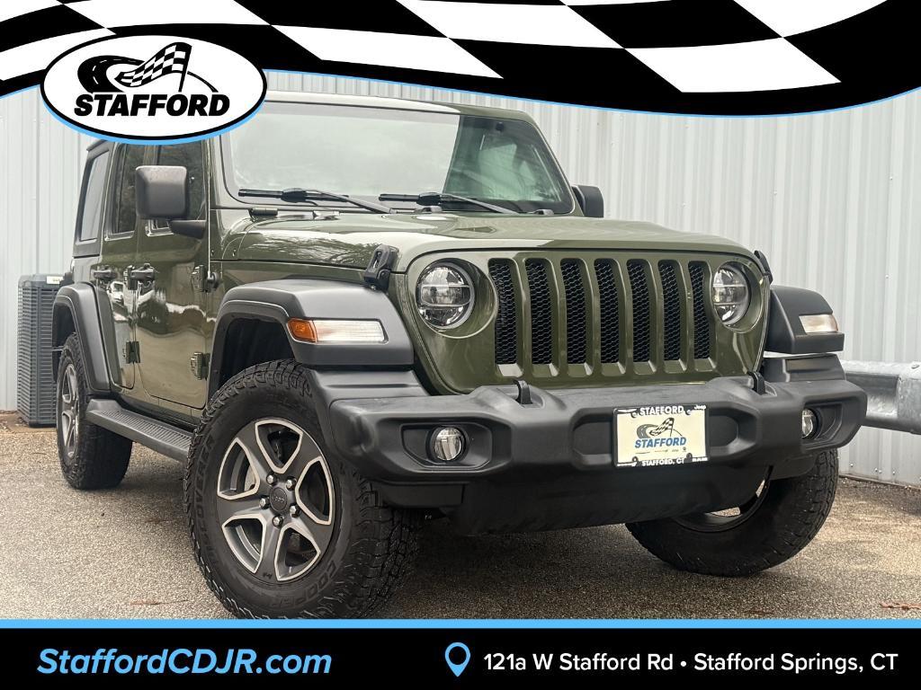 used 2021 Jeep Wrangler Unlimited car, priced at $23,211