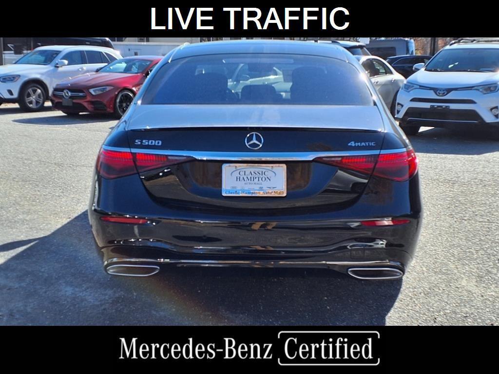 used 2024 Mercedes-Benz S-Class car, priced at $107,393