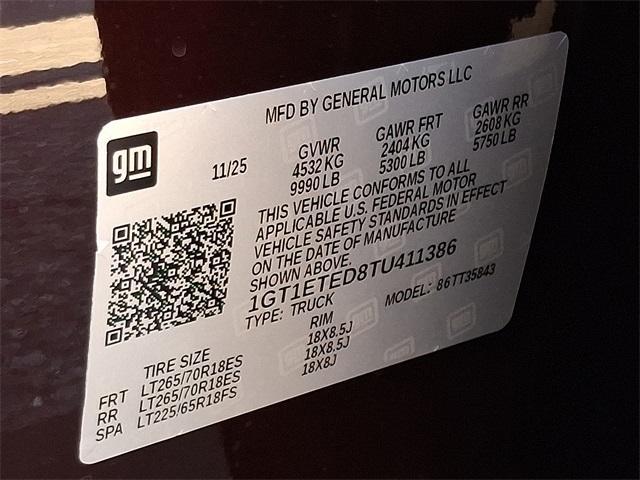 new 2026 GMC Sierra EV car, priced at $72,709