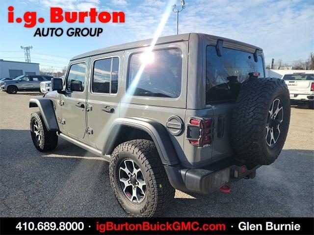 used 2021 Jeep Wrangler Unlimited car, priced at $23,399