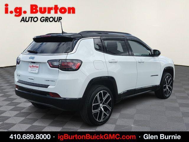 used 2024 Jeep Compass car, priced at $26,995