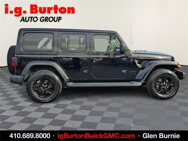 used 2020 Jeep Wrangler Unlimited car, priced at $28,588