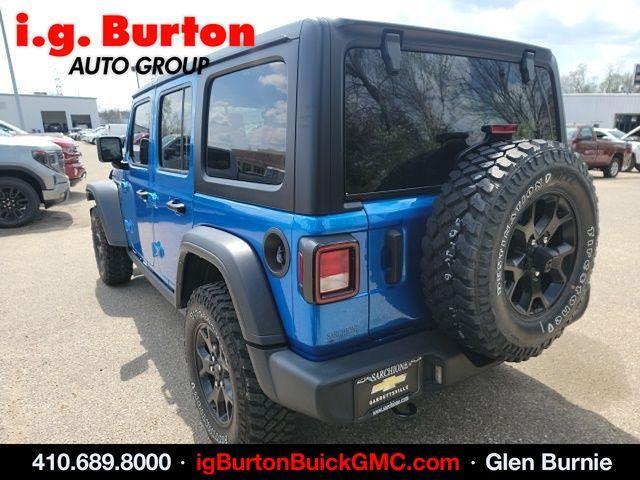 used 2022 Jeep Wrangler Unlimited car, priced at $34,995