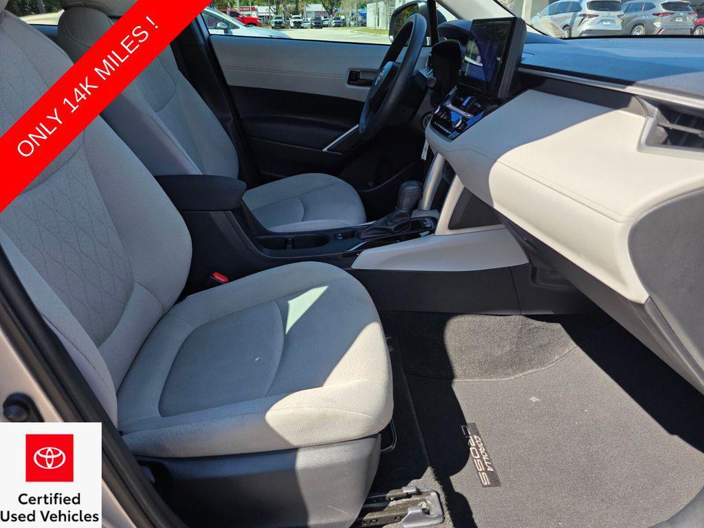 used 2025 Toyota Corolla Cross car, priced at $24,992
