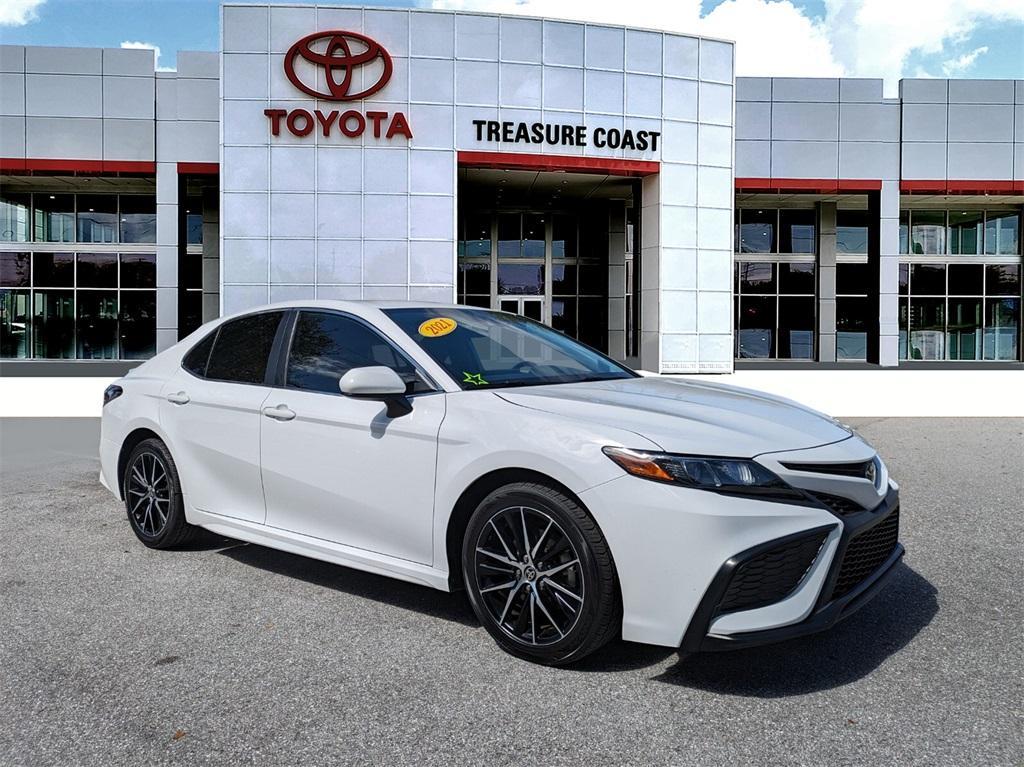 used 2021 Toyota Camry car, priced at $22,900