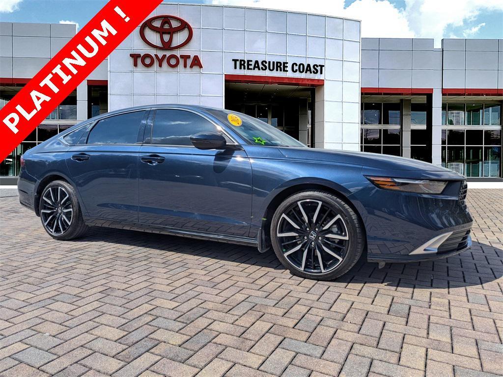 used 2024 Honda Accord Hybrid car, priced at $33,452