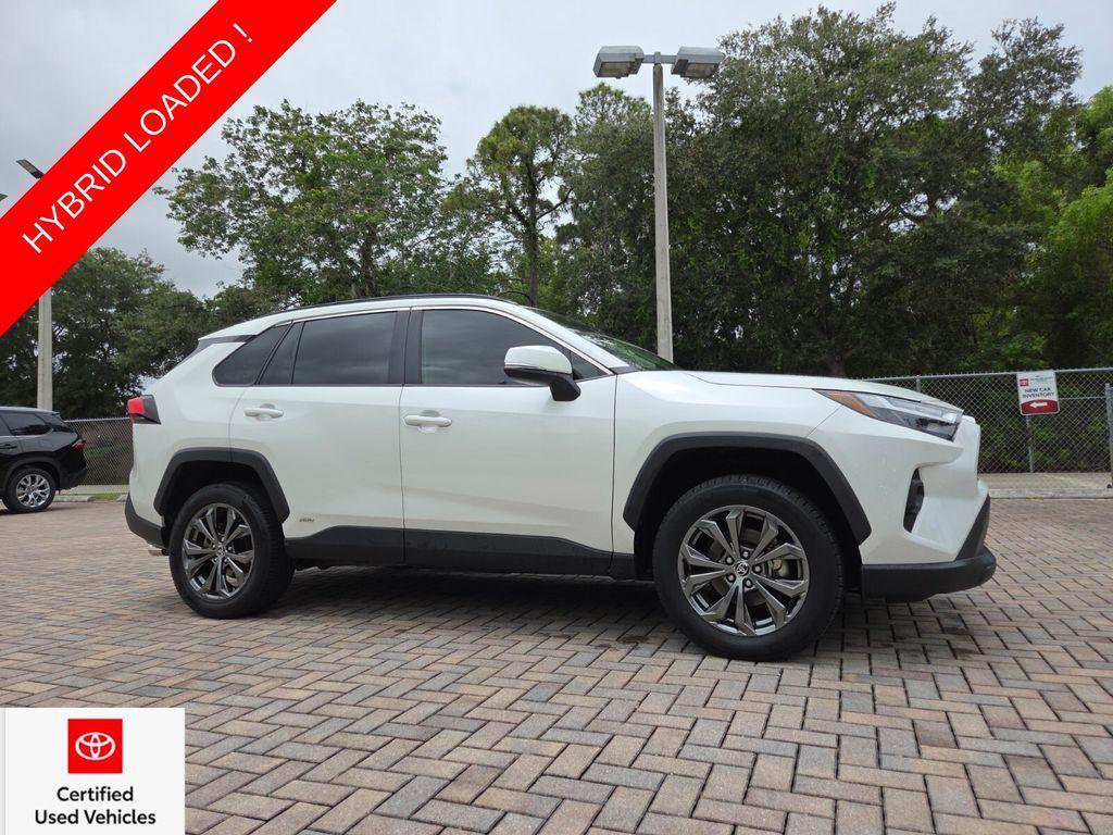used 2022 Toyota RAV4 Hybrid car, priced at $32,991
