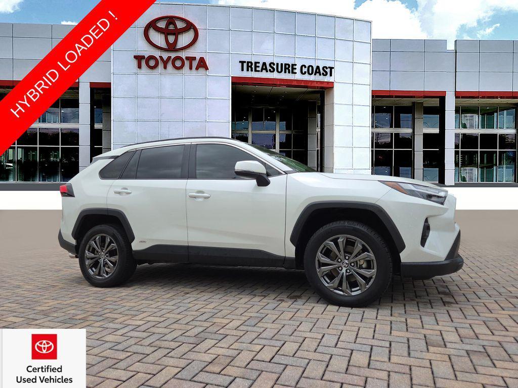 used 2022 Toyota RAV4 Hybrid car, priced at $33,993