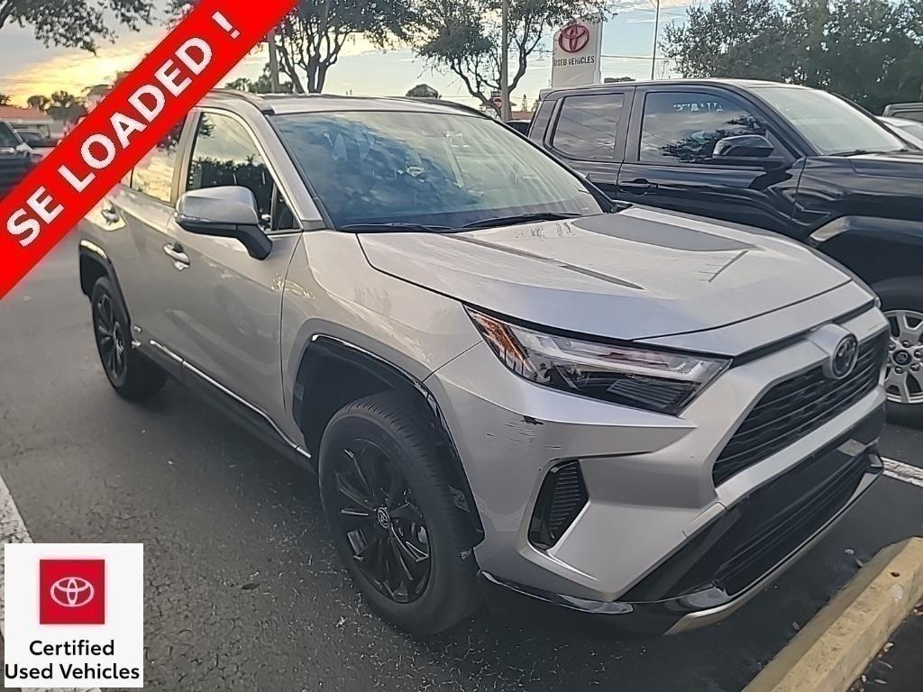 used 2025 Toyota RAV4 Hybrid car, priced at $32,792
