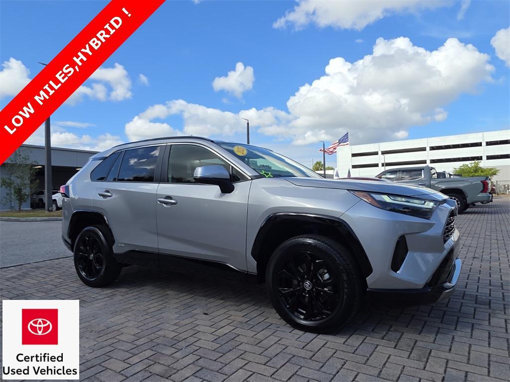 used 2025 Toyota RAV4 Hybrid car, priced at $32,792