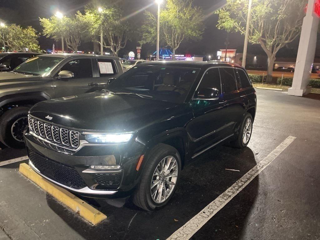 used 2022 Jeep Grand Cherokee car, priced at $37,132