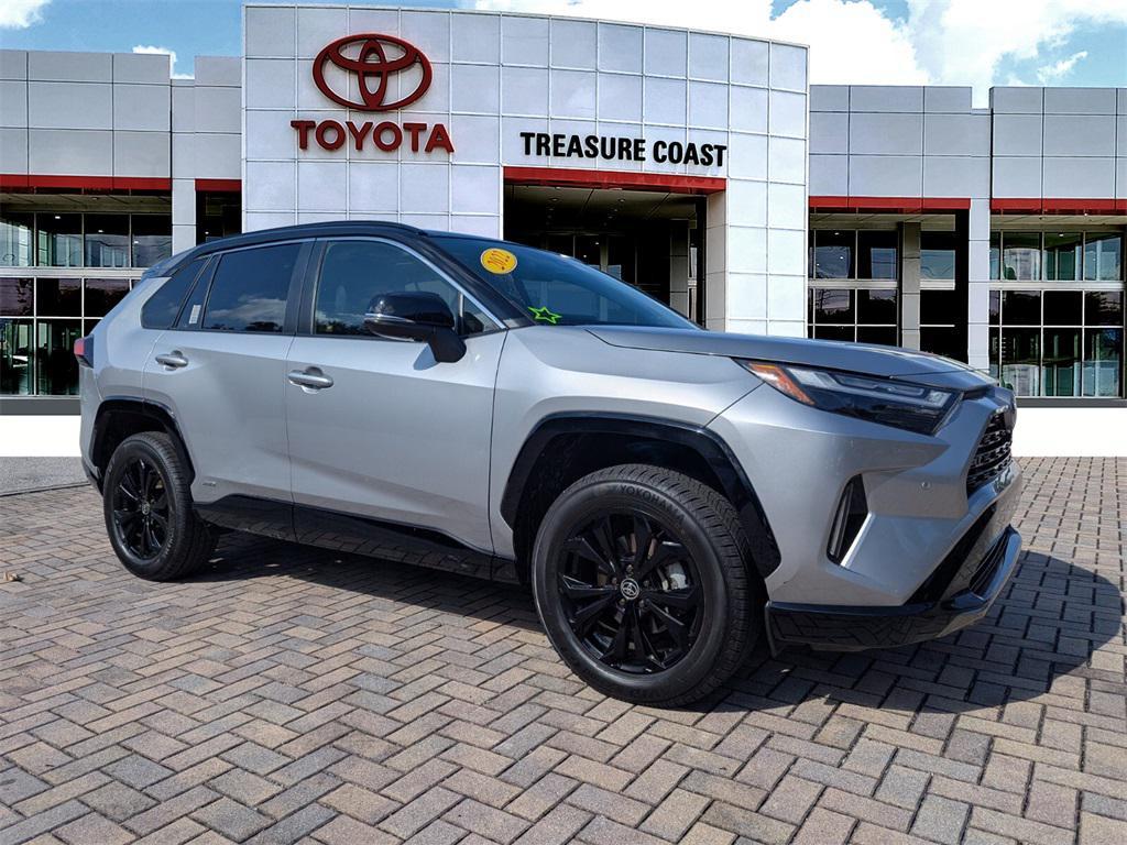used 2022 Toyota RAV4 Hybrid car, priced at $35,992