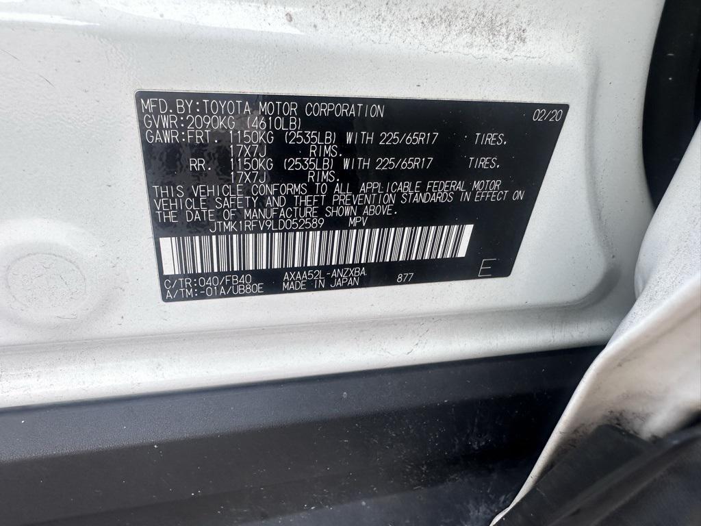 used 2020 Toyota RAV4 car, priced at $20,992