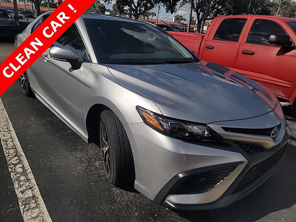 used 2021 Toyota Camry car, priced at $24,991