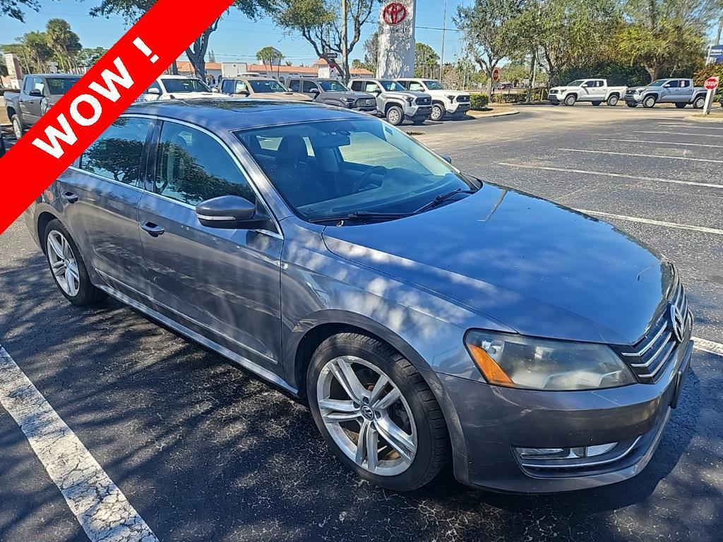 used 2013 Volkswagen Passat car, priced at $8,999