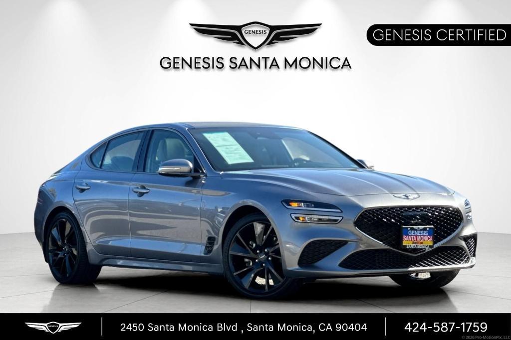 used 2023 Genesis G70 car, priced at $28,558