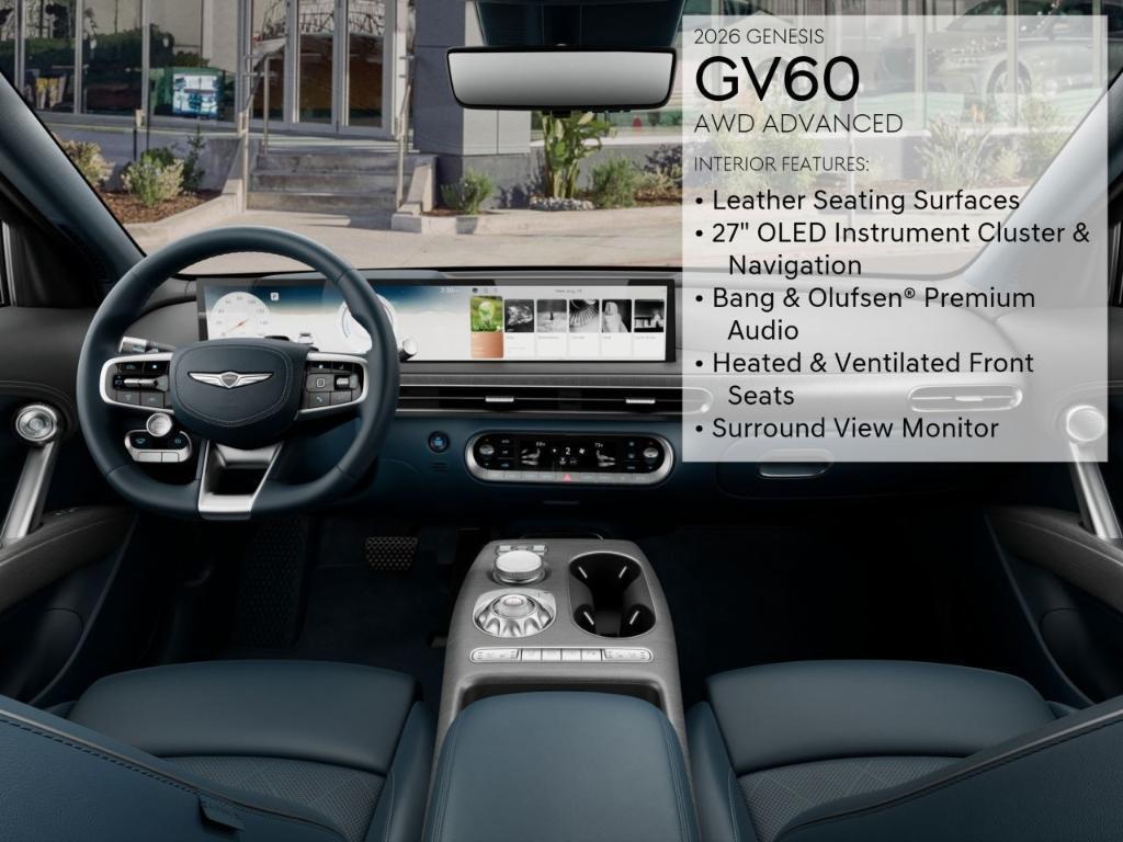 new 2026 Genesis GV60 car, priced at $54,940