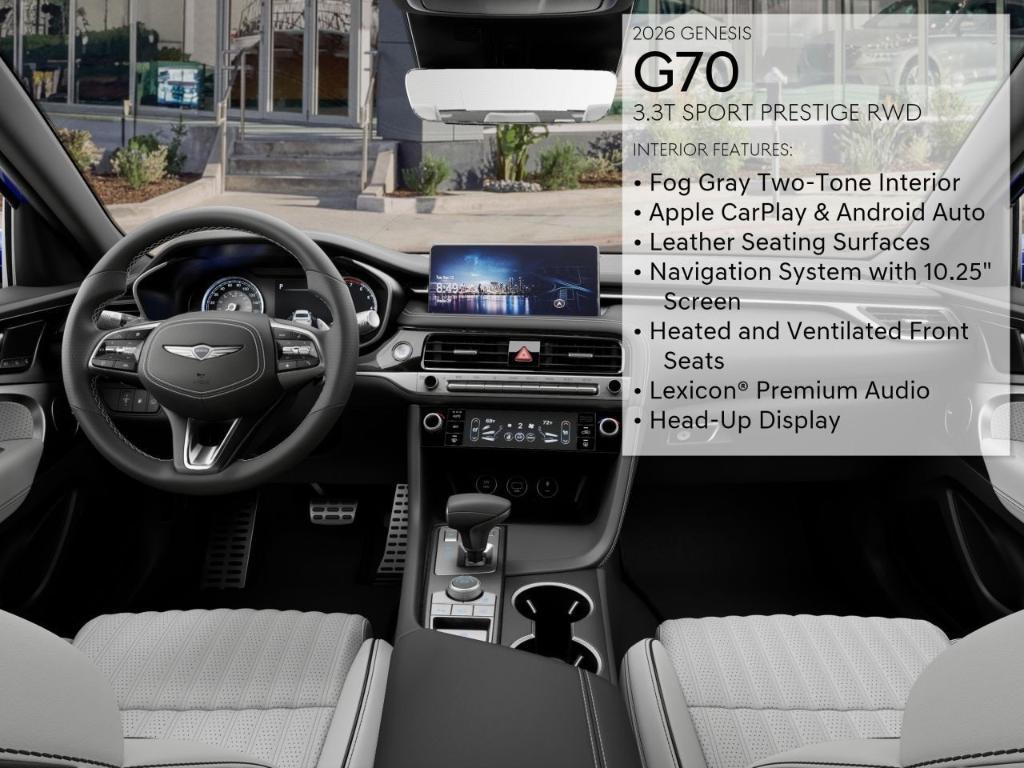 new 2026 Genesis G70 car, priced at $55,170