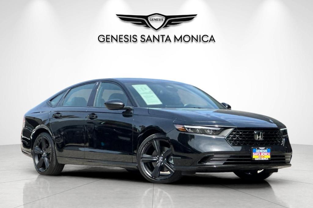 used 2023 Honda Accord Hybrid car, priced at $28,558