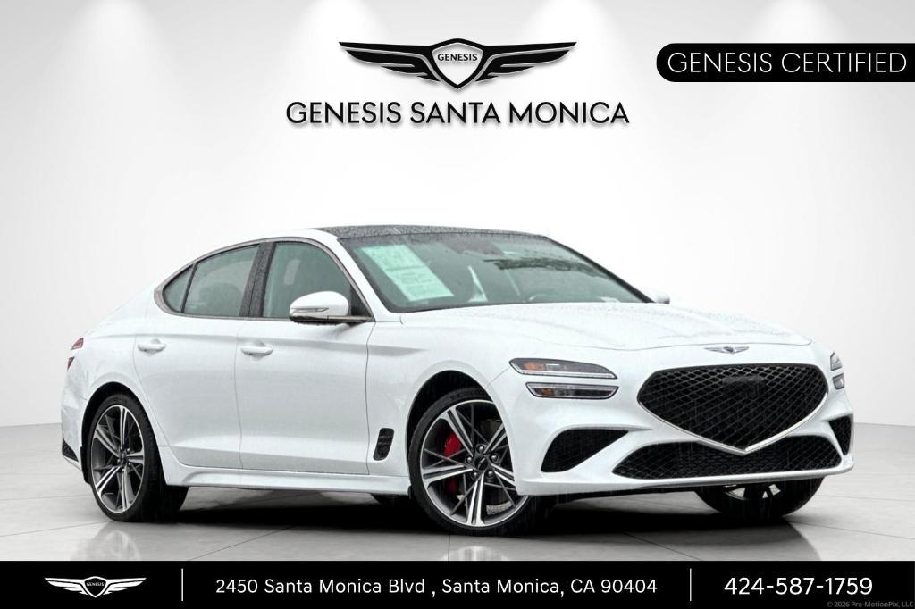used 2025 Genesis G70 car, priced at $40,558