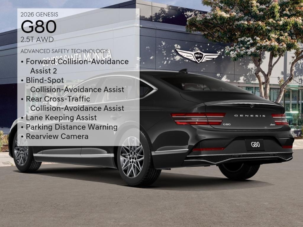 new 2026 Genesis G80 car, priced at $61,280