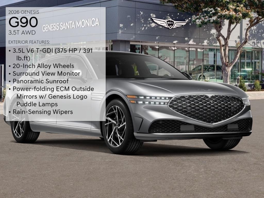new 2026 Genesis G90 car, priced at $92,110