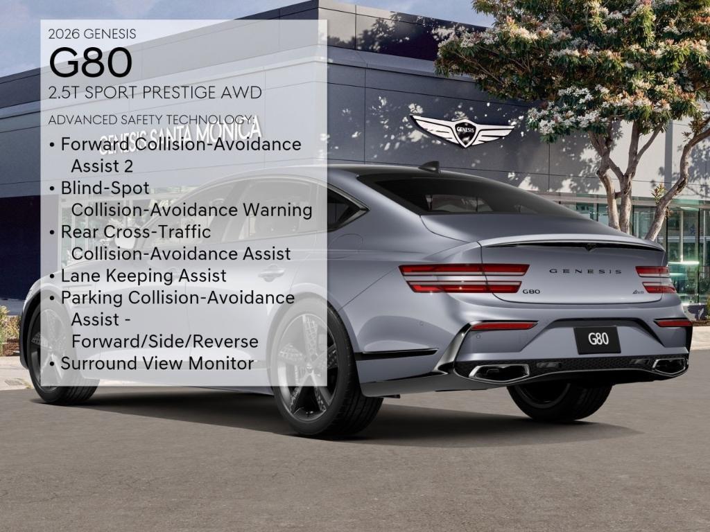 new 2026 Genesis G80 car, priced at $72,625