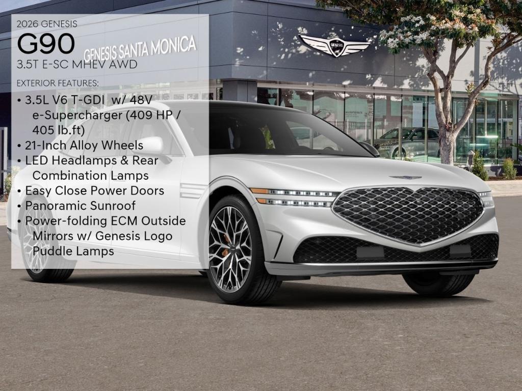 new 2026 Genesis G90 car, priced at $102,410