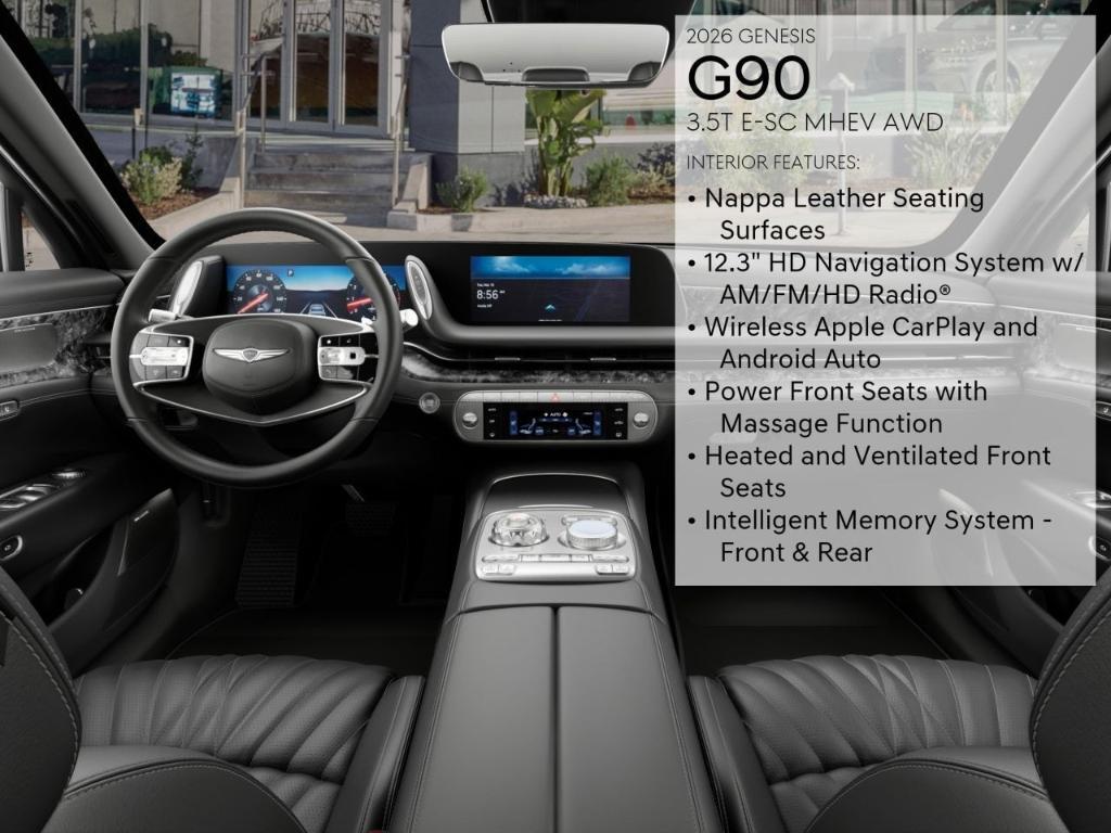 new 2026 Genesis G90 car, priced at $102,410
