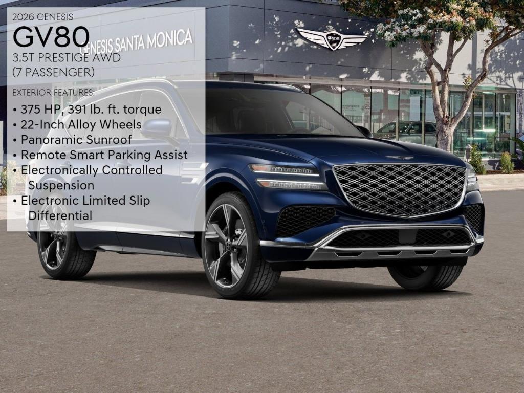 new 2026 Genesis GV80 car, priced at $85,995