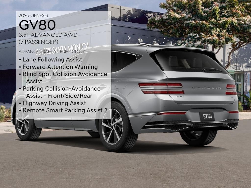 new 2026 Genesis GV80 car, priced at $78,420