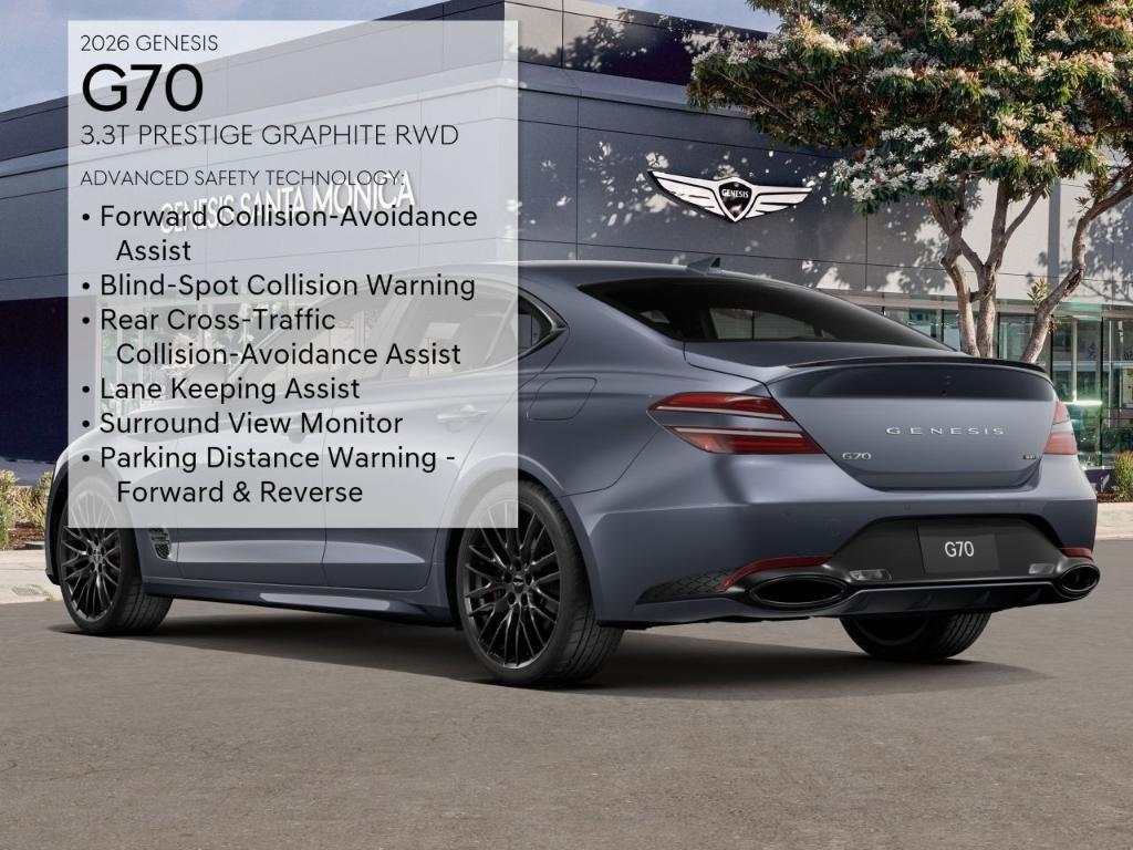 new 2026 Genesis G70 car, priced at $59,080