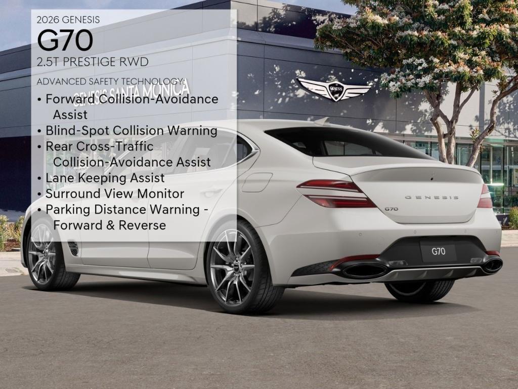 new 2026 Genesis G70 car, priced at $50,340
