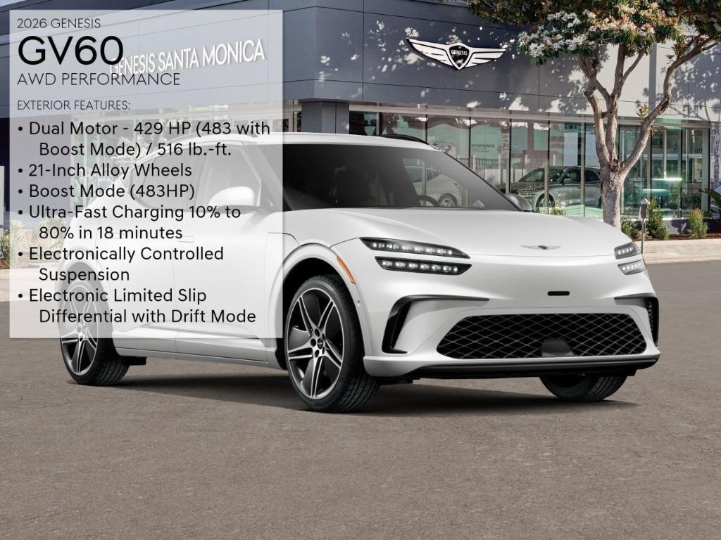 new 2026 Genesis GV60 car, priced at $67,350