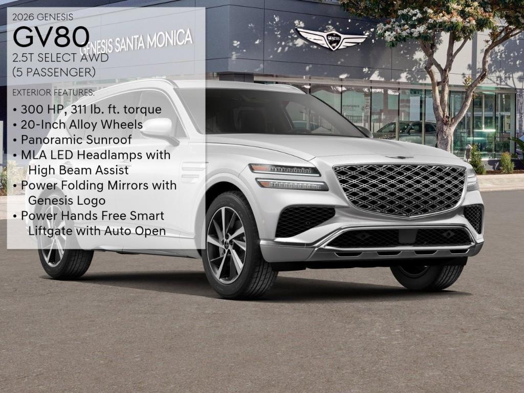 new 2026 Genesis GV80 car, priced at $66,460