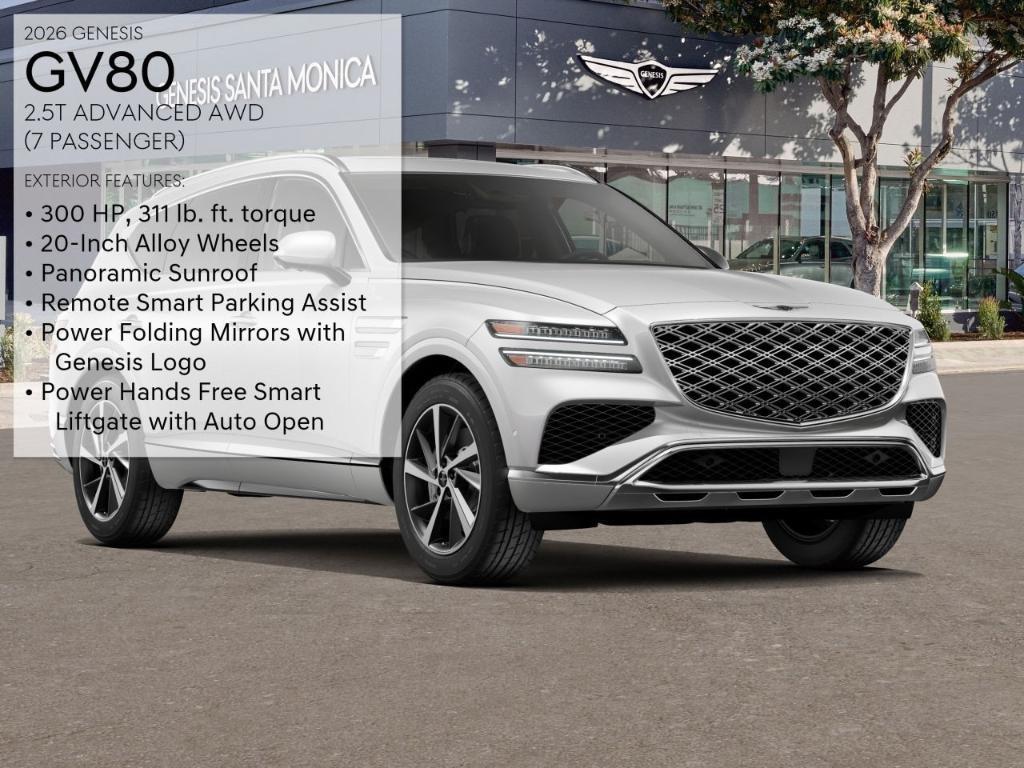 new 2026 Genesis GV80 car, priced at $71,480