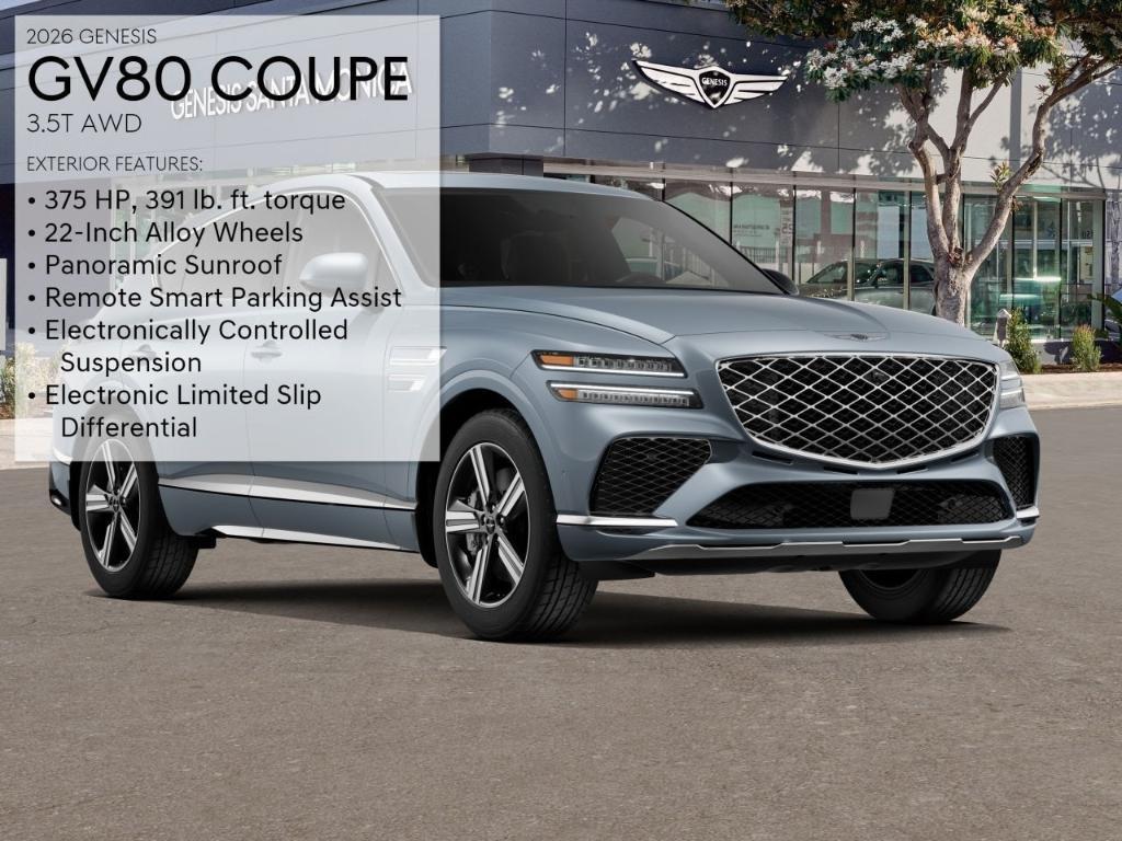 new 2026 Genesis GV80 Coupe car, priced at $84,795