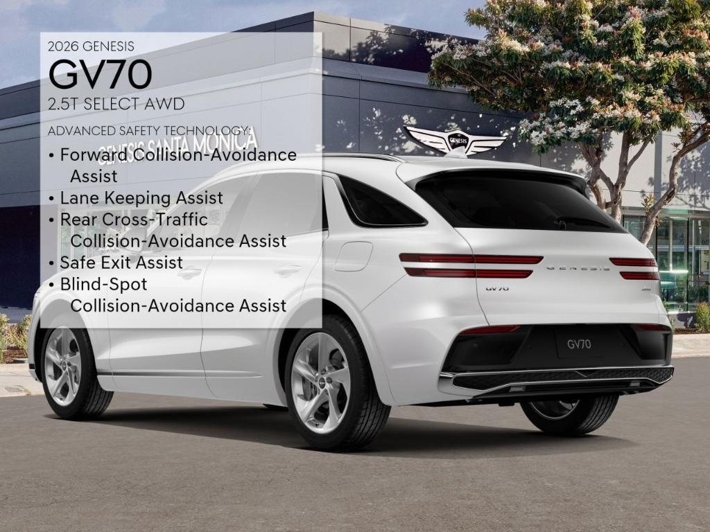 new 2026 Genesis GV70 car, priced at $54,830