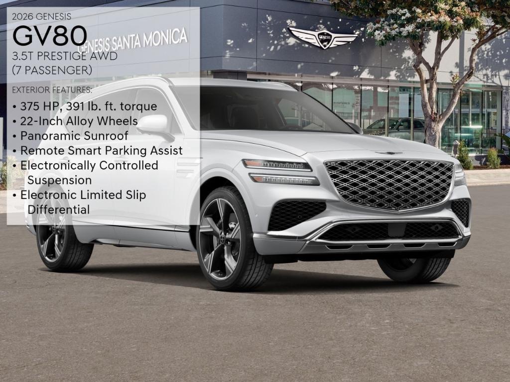 new 2026 Genesis GV80 car, priced at $84,940