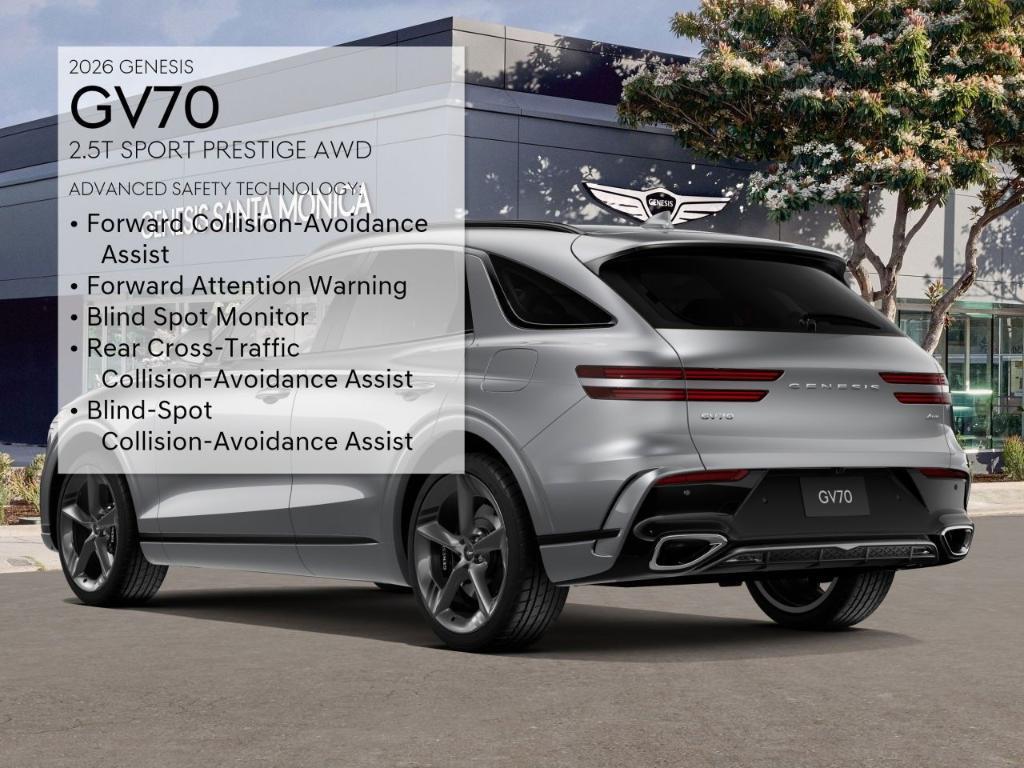 new 2026 Genesis GV70 car, priced at $60,500