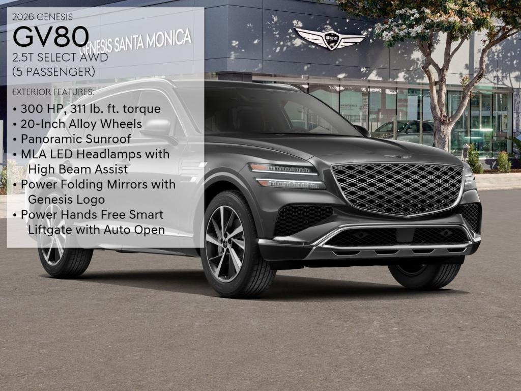 new 2026 Genesis GV80 car, priced at $66,470