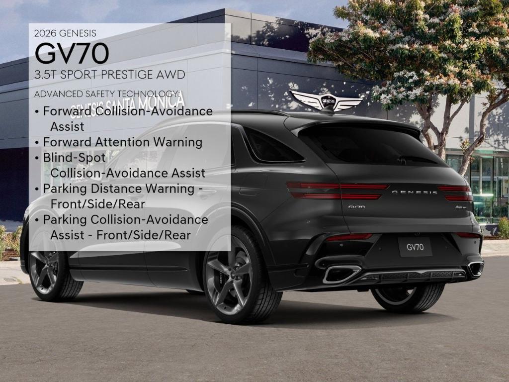 new 2026 Genesis GV70 car, priced at $72,120