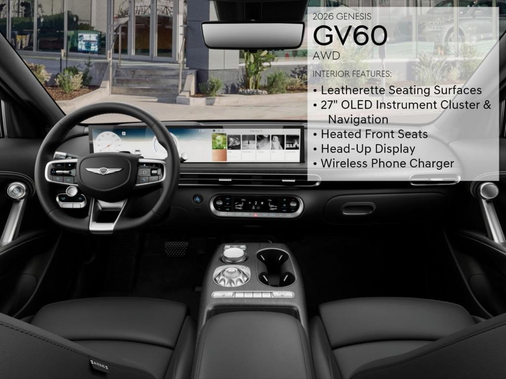 new 2026 Genesis GV60 car, priced at $51,485