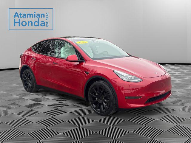used 2021 Tesla Model Y car, priced at $29,788