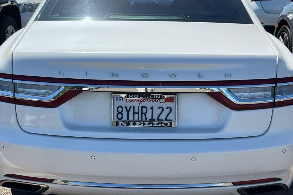 used 2018 Lincoln Continental car, priced at $18,084