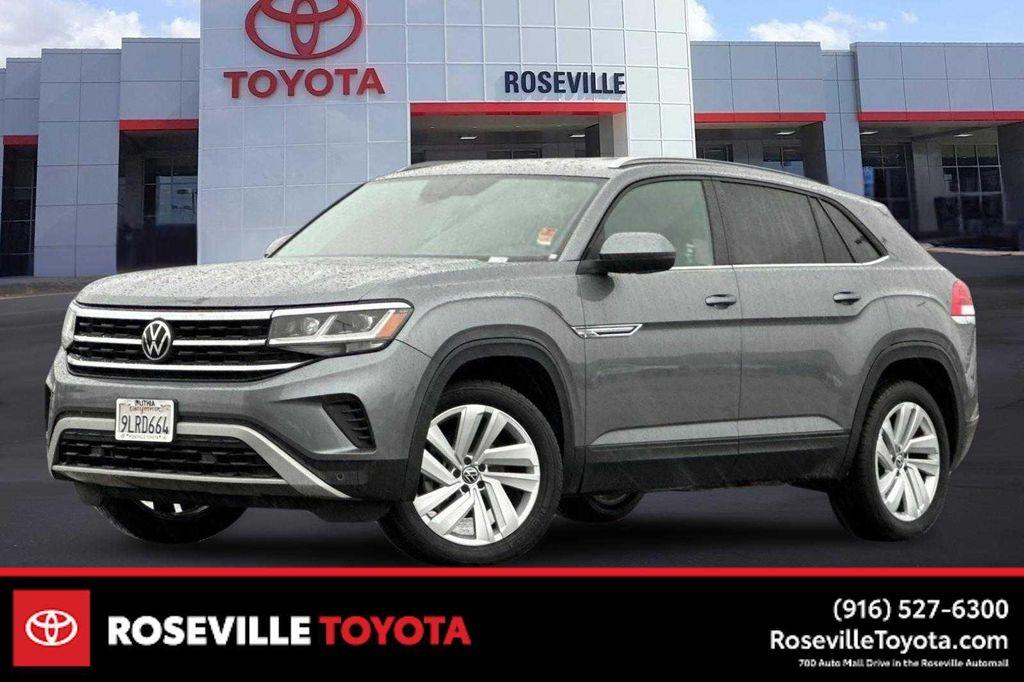 used 2021 Volkswagen Atlas Cross Sport car, priced at $17,977