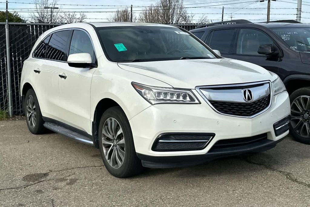 used 2015 Acura MDX car, priced at $18,999